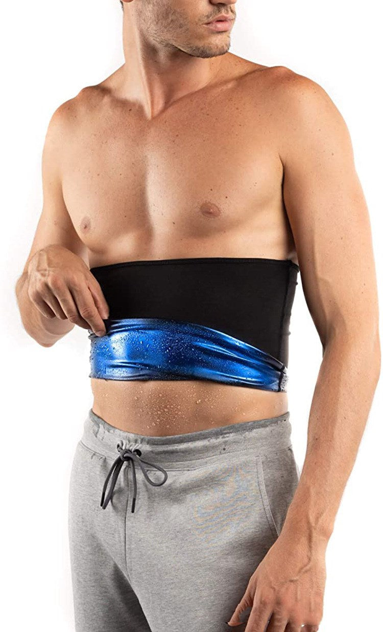 Fitness Sweat Waist Belt for Active Training Sessions